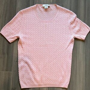 Brooks Brother, short sleeve sweater.